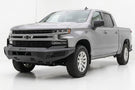 TrailFX steel front bumper FLDB011TI for 2022-2026 Chevy Silverado 1500 durable steel bumper replacement black finish