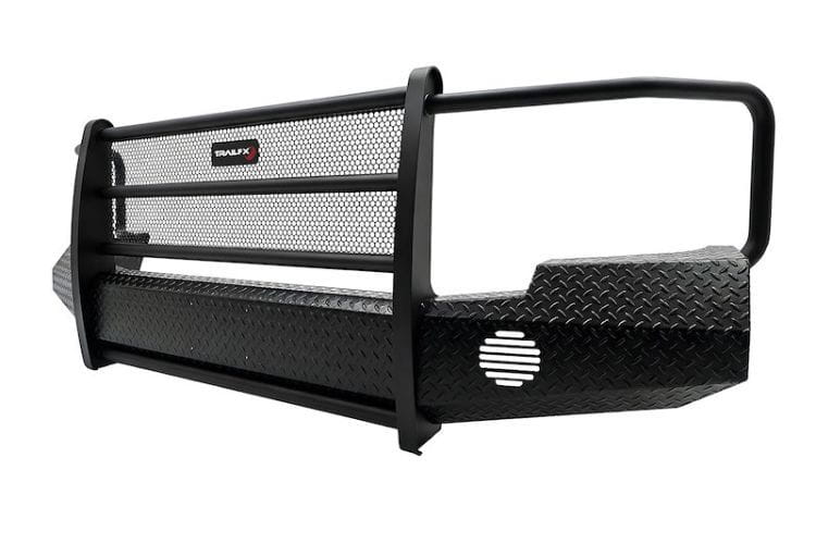 TrailFX full replacement front bumper FX3005A for 2007-2010 Chevy Silverado 2500HD/3500HD durable TrailFX Silverado bumper