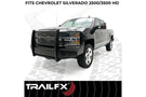 TrailFX full replacement front bumper FX3005A for 2007-2010 Chevy Silverado 2500HD/3500HD durable TrailFX Silverado bumper