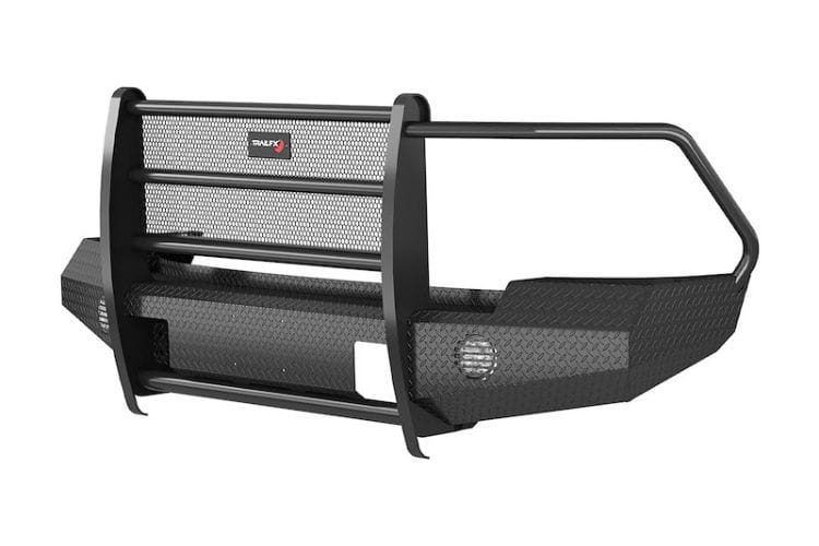 TrailFX front full replacement bumper FX3008A for 2010-2018 Dodge Ram 2500/3500 durable Dodge full replacement bumper black