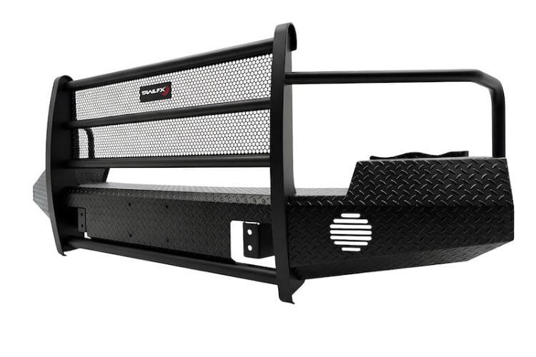 TrailFX full replacement front bumper FX3010A for 2003-2005 Dodge Ram 2500/3500 durable TrailFX front bumper black finish