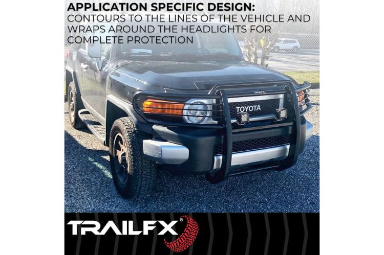 TrailFX grille guard E0047T for 2022-2026 Chevy Silverado 1500 durable truck grille guard for front end protection