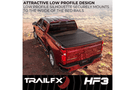 TrailFX HF3 hard tri fold tonneau cover TFX8005 for 2019-2026 Chevy Silverado 1500 5.8 bed durable tri fold tonneau cover.