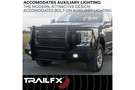 TrailFX full replacement front bumper FX3002A for 2005–2007 Ford F450/F550 Super Duty, heavy-duty steel truck bumper for front protection.