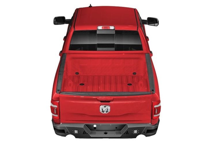 TrailFX Rear Bumper RLDB010TI for 2025-2026 Ram 1500, durable steel bumper for rugged protection and reliable truck performance
