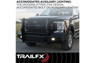 TrailFX steel front bumper replacement FX3004A for 2011-2014 Chevy Silverado 2500HD/3500HD durable steel replacement bumper