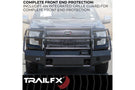 TrailFX truck front bumper grille guard FX3009A for 2006-2009 Dodge Ram 2500/3500 durable heavy duty front bumper protection