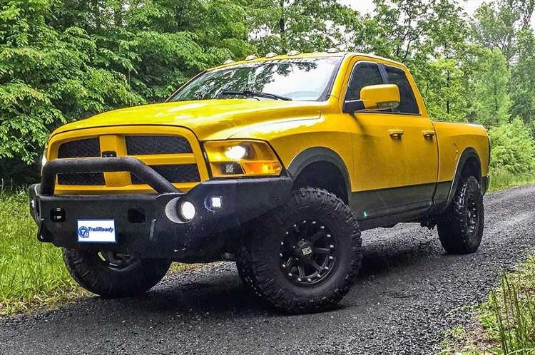 TrailReady 11750P Dodge Ram 2500/3500 2019-2026 Front Bumper Winch Ready with Pre-Runner Guard