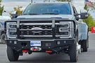 TrailReady Extreme Duty Full Guard front bumper 12400G for 2023-2026 Ford F250/F350 Super Duty durable protection black