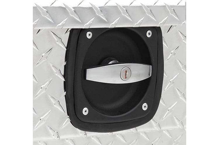UWS SL-69-LP Chevy Silverado 2500HD/3500HD 1999-2024 69" Secure Lock Truck Tool Box with Low Profile Bright Aluminum