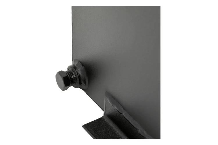 UWS Matte Black Steel Transfer Tank ST-45-R-MB, 45-Gallon capacity for 1999-2014 Chevy Silverado 2500/3500 – Durable, rectangular tank for hardworking trucks.