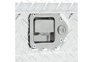 UWS TBD-69 Chevy Silverado 2500HD/3500HD 1999-2023 69" Deep Gull Wing Crossover Truck Tool Box Bright Aluminum
