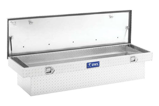 UWS TBS-69-LBTA Chevy Silverado 2500HD/3500HD 1999-2023 69" Extra-Wide Crossover Truck Tool Box Bright Aluminum