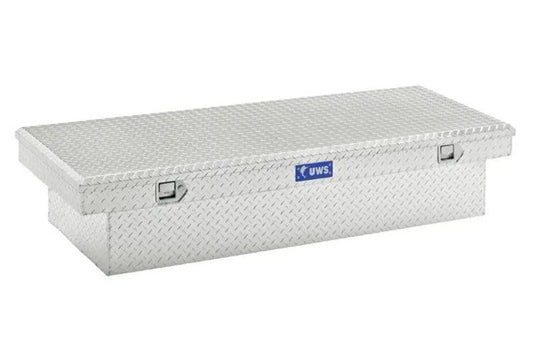 UWS TBS-69-LBTA GMC Sierra 2500HD/3500HD 1999-2023 69" Extra-Wide Crossover Truck Tool Box Bright Aluminum