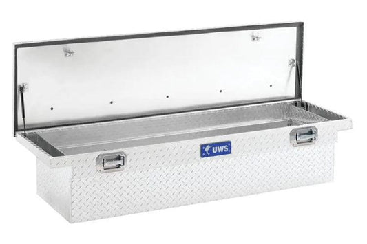 UWS TBS-69-LP-PH Chevy Silverado 2500HD/3500HD 1999-2023 69" Aluminum Pull Handles Truck Tool Box with Low Profile