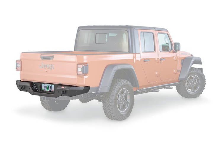 Warn 106300 Jeep Gladiator JT 2020-2025 Elite Rear Bumper Non Winch