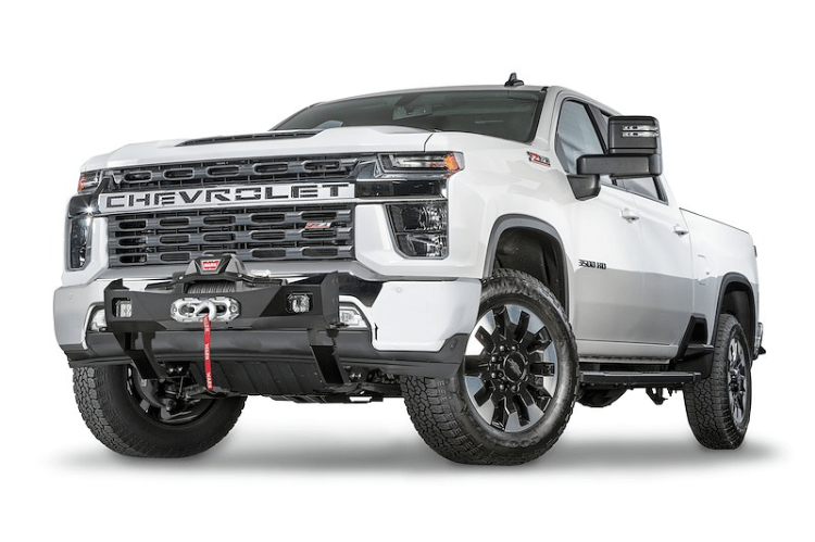 Warn 108003 Trans4mer Bracket Kit – for Chevy Silverado 2500/3500 winch and grille guard integration