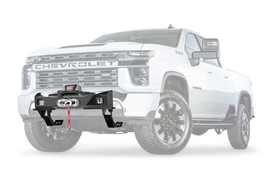 Warn 108003 Trans4mer Bracket Kit – for Chevy Silverado 2500/3500 winch and grille guard integration