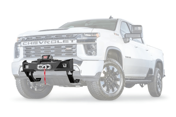 Warn 108003 Trans4mer Bracket Kit – for Chevy Silverado 2500/3500 winch and grille guard integration