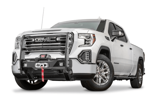 Warn 107625 Mounting Bracket for 2019–2025 GMC Sierra 1500 – designed for Trans4mer, grille guard, and winch bracket systems