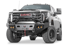 Warn 111075 Ascent HD prerunner aftermarket front bumper for 2024–2025 GMC Sierra 2500HD/3500HD – heavy duty winch bumper for front end replacement