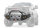 Warn 111075 Ascent HD prerunner aftermarket front bumper for 2024–2025 GMC Sierra 2500HD/3500HD – heavy duty winch bumper for front end replacement