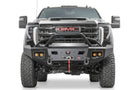 Warn 111075 Ascent HD prerunner aftermarket front bumper for 2024–2025 GMC Sierra 2500HD/3500HD – heavy duty winch bumper for front end replacement