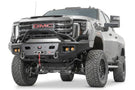 Warn 111075 Ascent HD prerunner aftermarket front bumper for 2024–2025 GMC Sierra 2500HD/3500HD – heavy duty winch bumper for front end replacement