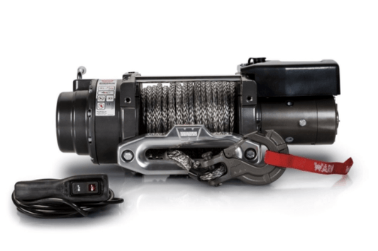 Warn 16.5ti-S 97740 heavy duty electric winch with 16.5K capacity and Spydura Pro synthetic rope – best heavy duty truck winch from Warn products