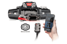 Warn 103255 VR EVO 12-S 12,000 lb winch with synthetic rope for trucks and SUVs – durable off-road recovery solution.
