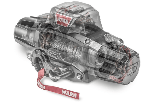 Warn Zeon XP 14-S winch 110140 with 14,000 lb capacity and Spydura Pro synthetic rope