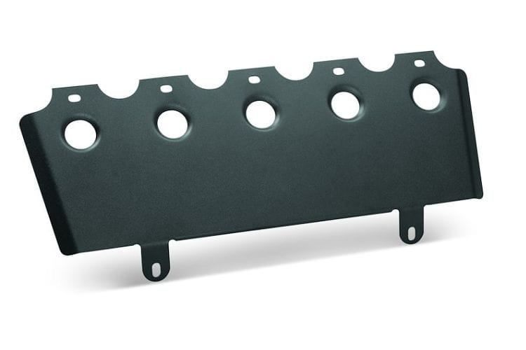 Warrior Front Bumper Skid Plate 3515 for 2007-2009 Toyota FJ Cruiser, durable skid plate protection for Toyota off-road driving