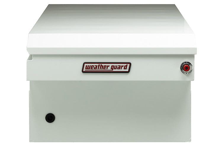 Weather Guard 116-3-04 Chevy Silverado 2500/3500 HD 2018-2025 Saddle Box Steel Full Extra Wide White