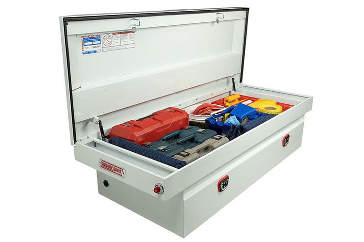 Weather Guard Steel Crossover Toolbox for Dodge Ram 2500/3500