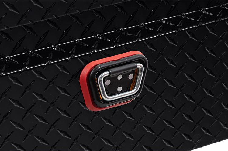 Weather Guard 117-5-04 GMC Sierra 2500/3500 HD 2018-2025 Saddle Box Aluminum Full Extra Wide Gloss Black