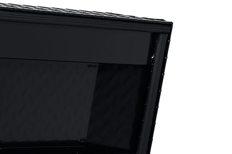 Weather Guard 117-5-04 GMC Sierra 2500/3500 HD 2018-2025 Saddle Box Aluminum Full Extra Wide Gloss Black