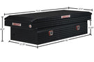 Weather Guard 117-5-04 GMC Sierra 2500/3500 HD 2018-2025 Saddle Box Aluminum Full Extra Wide Gloss Black