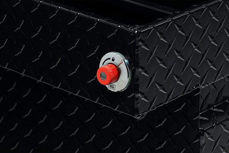 Weather Guard 117-5-04 GMC Sierra 2500/3500 HD 2018-2025 Saddle Box Aluminum Full Extra Wide Gloss Black