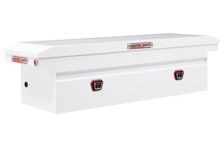 Weather Guard 120-3-04 GMC Sierra 2500/3500 HD 2018-2025 Saddle Box Steel Full Low Profile White