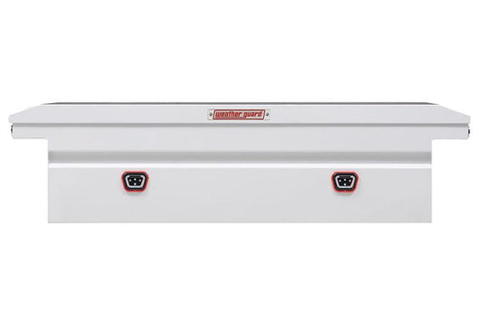 Weather Guard 120-3-04 Chevy Silverado 2500/3500 HD 2018-2025 Saddle Box Steel Full Low Profile White