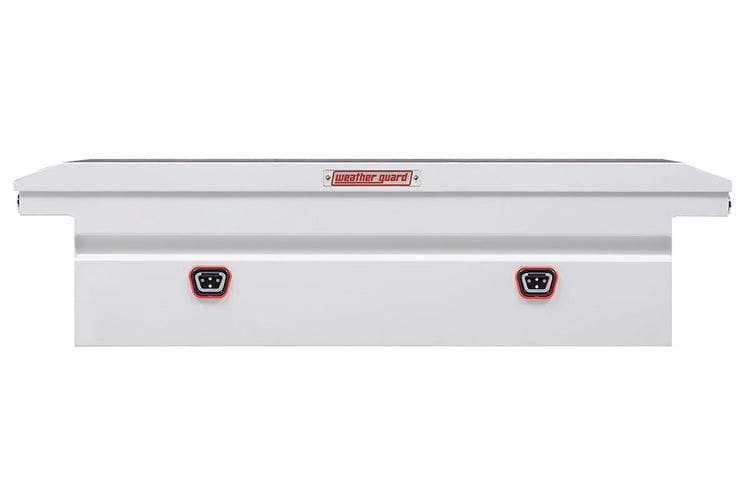 Weather Guard 120-3-04 GMC Sierra 2500/3500 HD 2018-2025 Saddle Box Steel Full Low Profile White