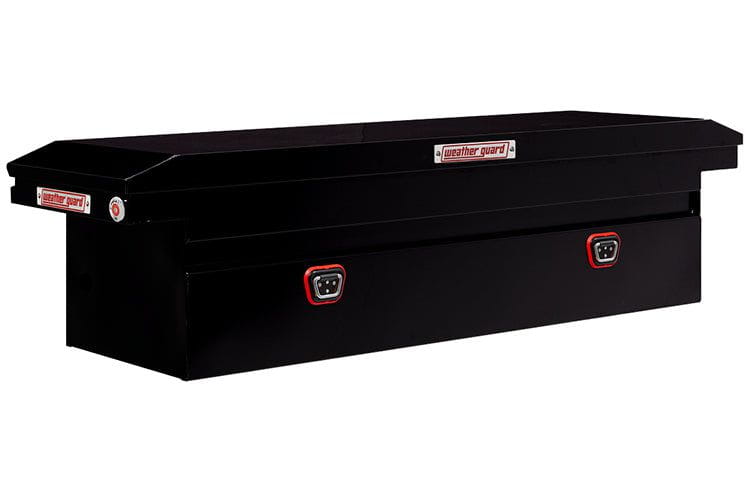 Weather Guard 120-5-04 Ford F250/F350 Superduty 2018-2023 Saddle Box Steel Full Low Profile Gloss Black