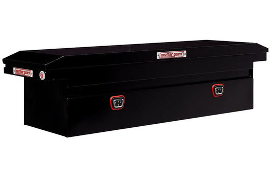 Weather Guard 120-5-04 Chevy Silverado 2500/3500 HD 2018-2025 Saddle Box Steel Full Low Profile Gloss Black