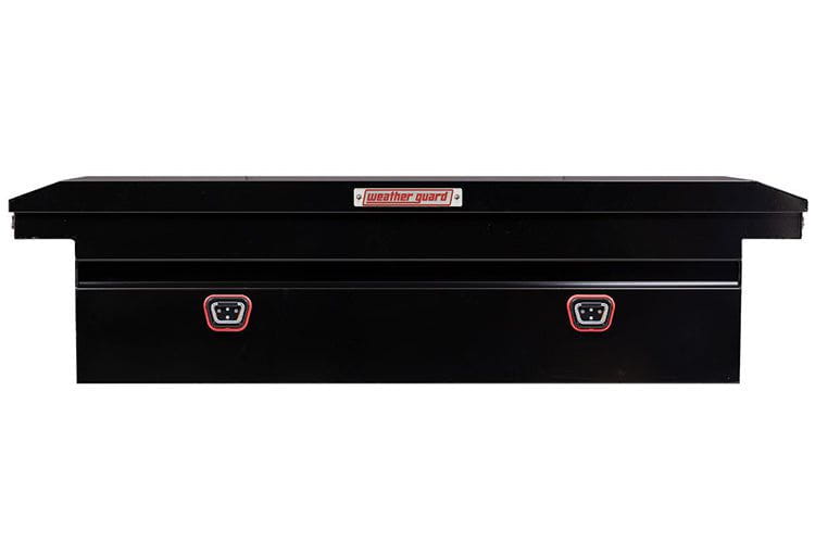 Weather Guard 120-5-04 Ford F250/F350 Superduty 2018-2023 Saddle Box Steel Full Low Profile Gloss Black