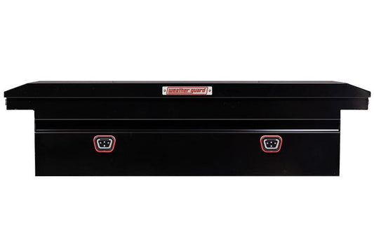 Weather Guard 120-5-04 GMC Sierra 2500/3500 HD 2018-2025 Saddle Box Steel Full Low Profile Gloss Black