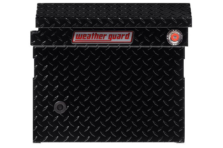 Weather Guard 121-5-04 Dodge Ram 2500/3500 2018-2023 Saddle Box Aluminum Full Low Profile Gloss Black