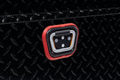 Weather Guard 121-5-04 Dodge Ram 2500/3500 2018-2023 Saddle Box Aluminum Full Low Profile Gloss Black