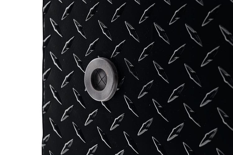 Weather Guard 121-5-04 Dodge Ram 2500/3500 2018-2023 Saddle Box Aluminum Full Low Profile Gloss Black