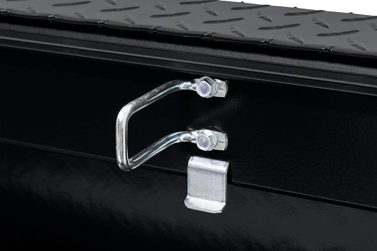 Weather Guard 121-5-04 Dodge Ram 2500/3500 2018-2023 Saddle Box Aluminum Full Low Profile Gloss Black