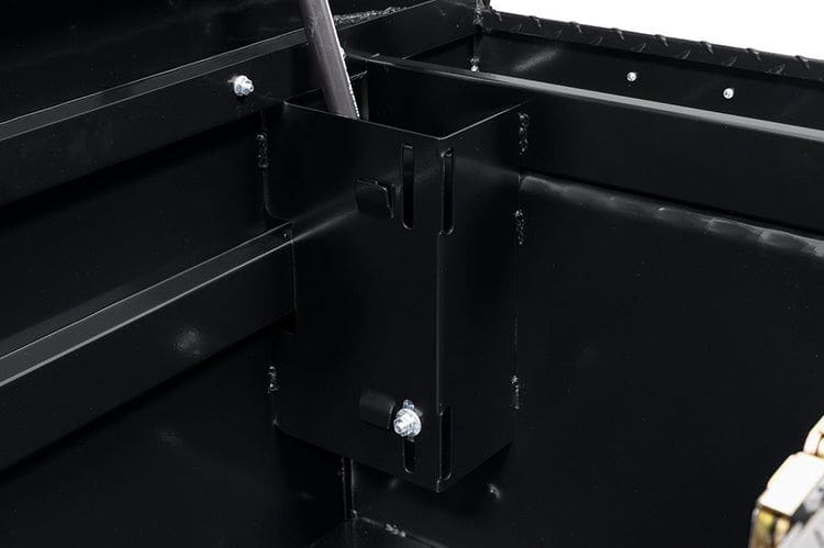 Weather Guard 121-5-04 Dodge Ram 2500/3500 2018-2023 Saddle Box Aluminum Full Low Profile Gloss Black